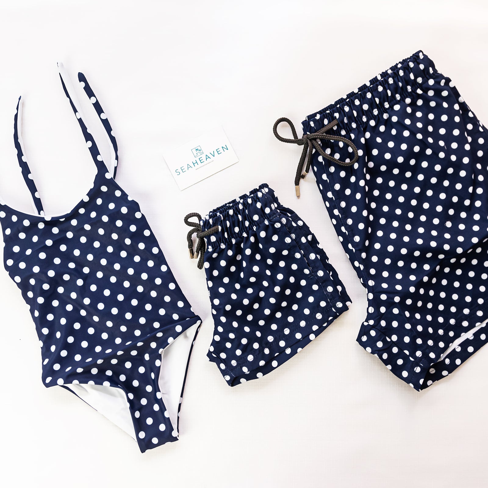 Men's Polka Dot Swim Shorts