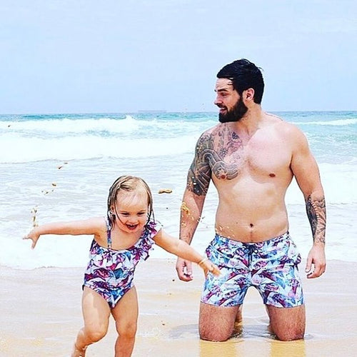 Men's Bird of Paradise Swim Shorts