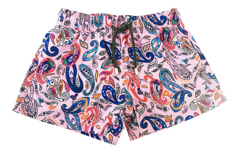 Men's Floral Pocket Swim Shorts